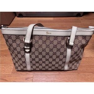 Gucci Brown Monogram Tote